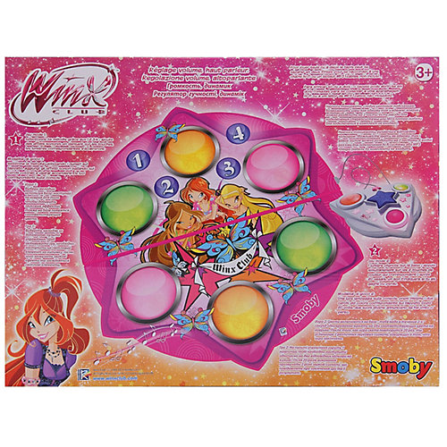 Танцевальный коврик на батарейках, Winx Club от Smoby