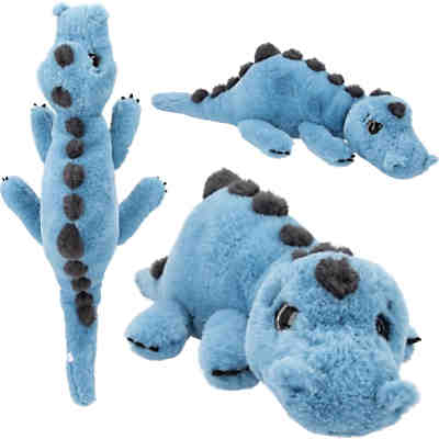Dino World Plüschdino blau, 50 cm