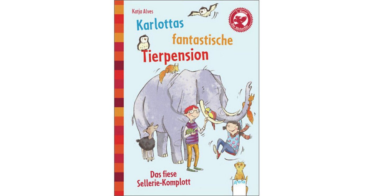 Buch - Der Bücherbär - Eine Geschichte Erstleser: Karlottas fantastische Tierpension: Das fiese Sellerie-Komplott Kinder