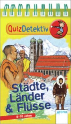 Buch - QuizDetektiv: St�dte, L�nder und Fl�sse