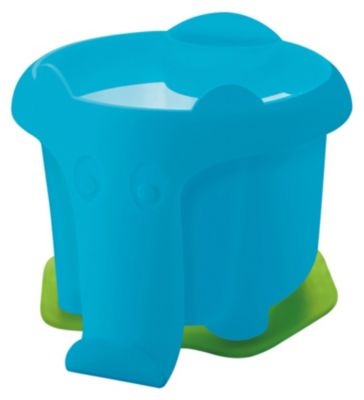 Wasserbecher Elefant blau 2