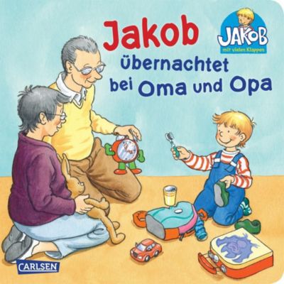 Image of Buch - Kleiner Jakob: Jakob übernachtet bei Oma und Opa