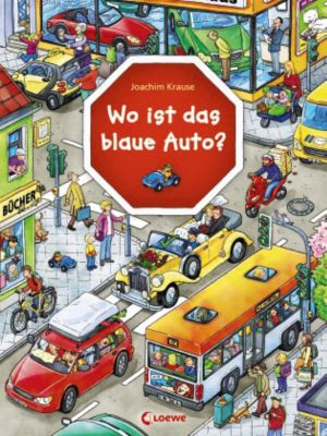 Buch - Wo ist das blaue Auto?