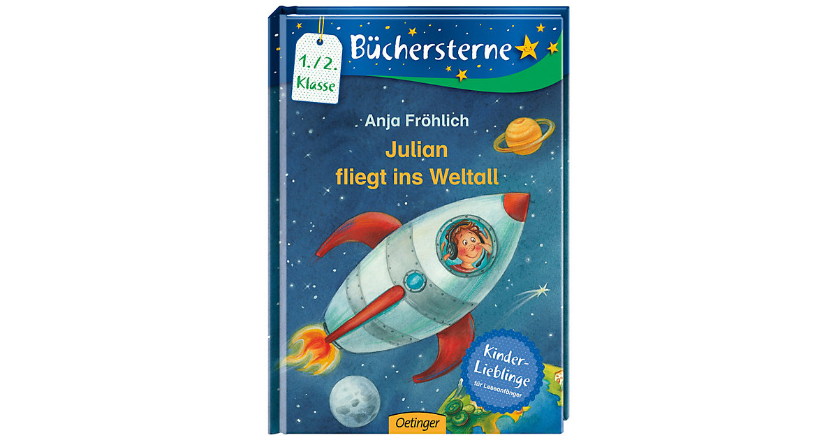 Buch - Büchersterne: Julian fliegt ins Weltall, 1./2. Klasse