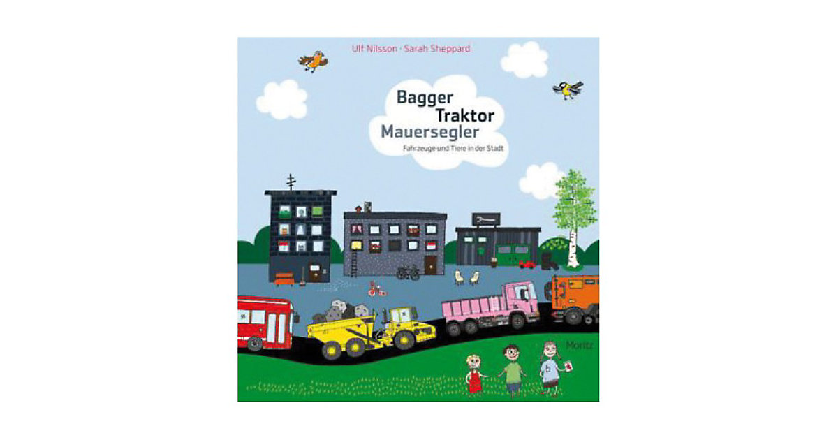 Buch - Bagger Traktor Mauersegler