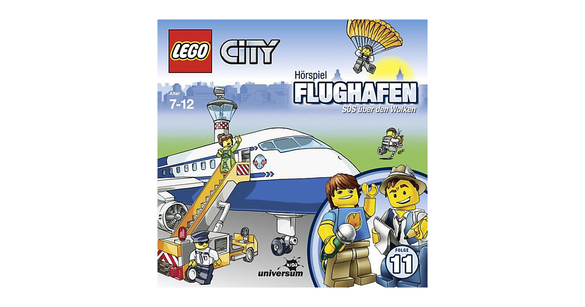 CD LEGO City 11 - Flughafen: SOS über den Wolken Hörbuch