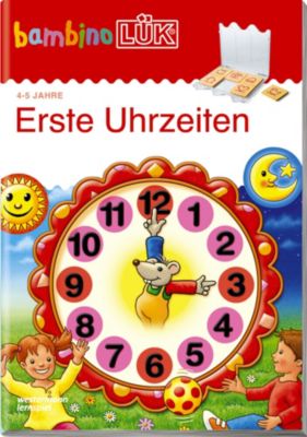 Buch - bambino LÜK Heft: Erste Uhrzeiten