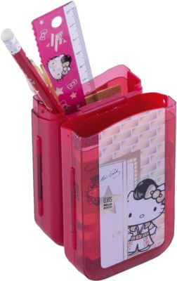 Hello Kitty Набор канцелярский: карандаш, пенал, линейка, ручка