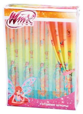 Детские шторы в наборе Winx Bloom