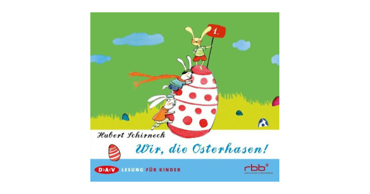 Wir, die Osterhasen!, 1 Audio-CD Hörbuch