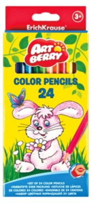 Цветные карандаши Erich Krause ArtBerry® Premium, 24 цвета