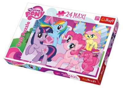 Пазл  "Пони среди друзей", 24 детали, My little Pony