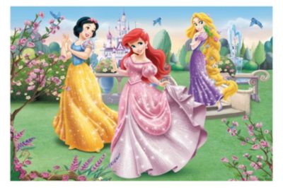 Пазлы Макси - Принцессы возле фонтана, 24 элемента