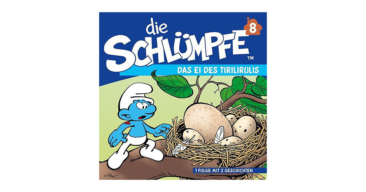 CD Die Schlümpfe 08 - Das Ei des Tirilirulis/Sparakel Hörbuch