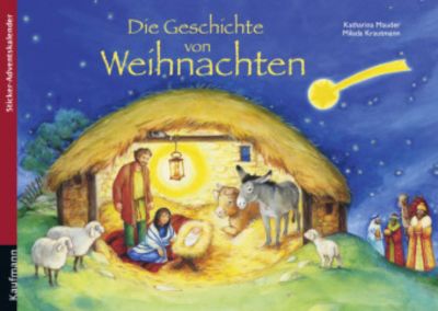 Die Geschichte von Weihnachten, StickerAdventskalender, Kaufmann