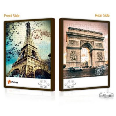 Двусторонний пазл с рамкой "Париж", Pintoo