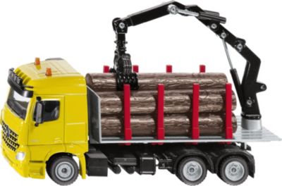 Holztransporter LKW Anhänger Auto aus Holz Transporter Spielzeug für Kinder Neu 