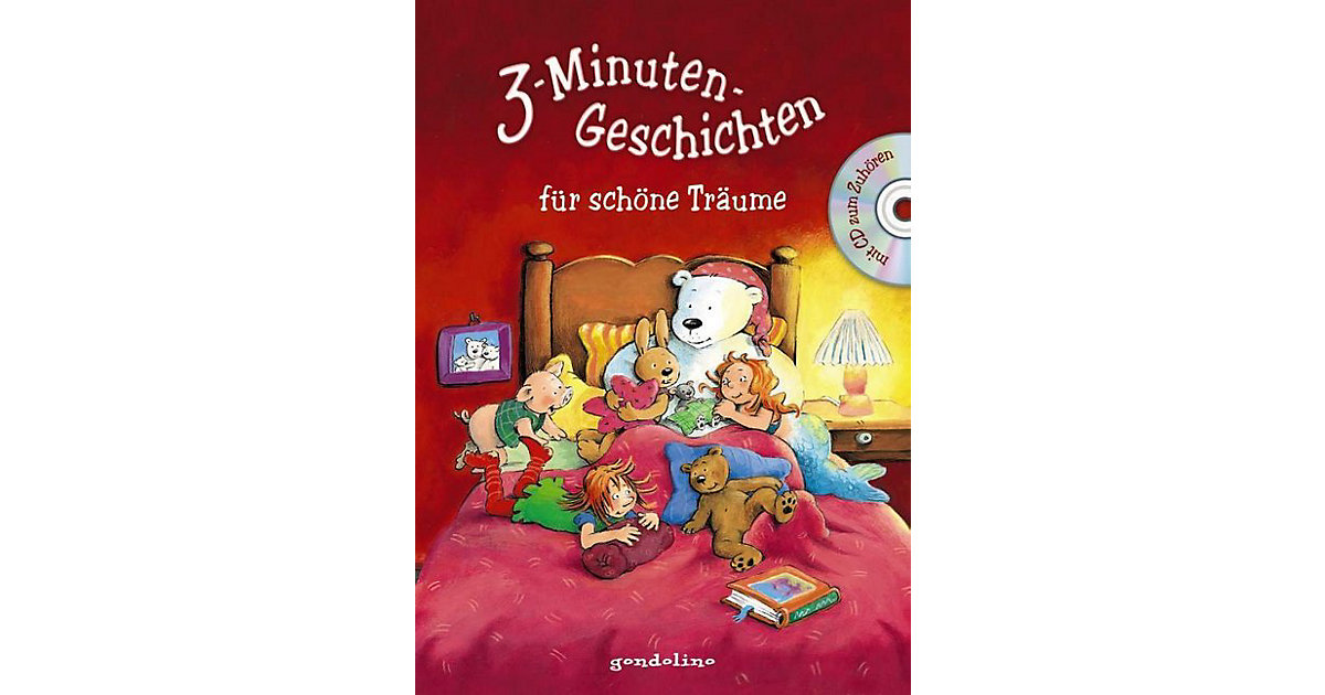Buch - 3-Minuten-Geschichten schöne Träume, mit Audio-CD Kinder
