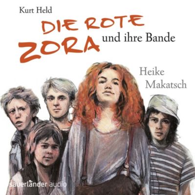 Die Rote Zora und ihre Bande, 5 Audio-CDs Hrbuch