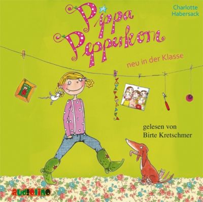 Pippa Pepperkorn: Neu in der Klasse, 1 Audio-CD Hörbuch