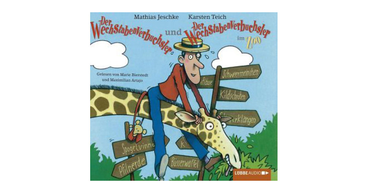 Der Wechstabenverbuchsler + Der Wechstabenverbuchsler im Zoo, 1 Audio-CD Hörbuch