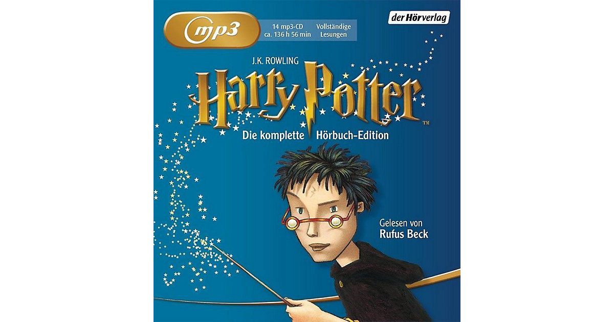 Harry Potter, 14 MP3-CDs Hörbuch