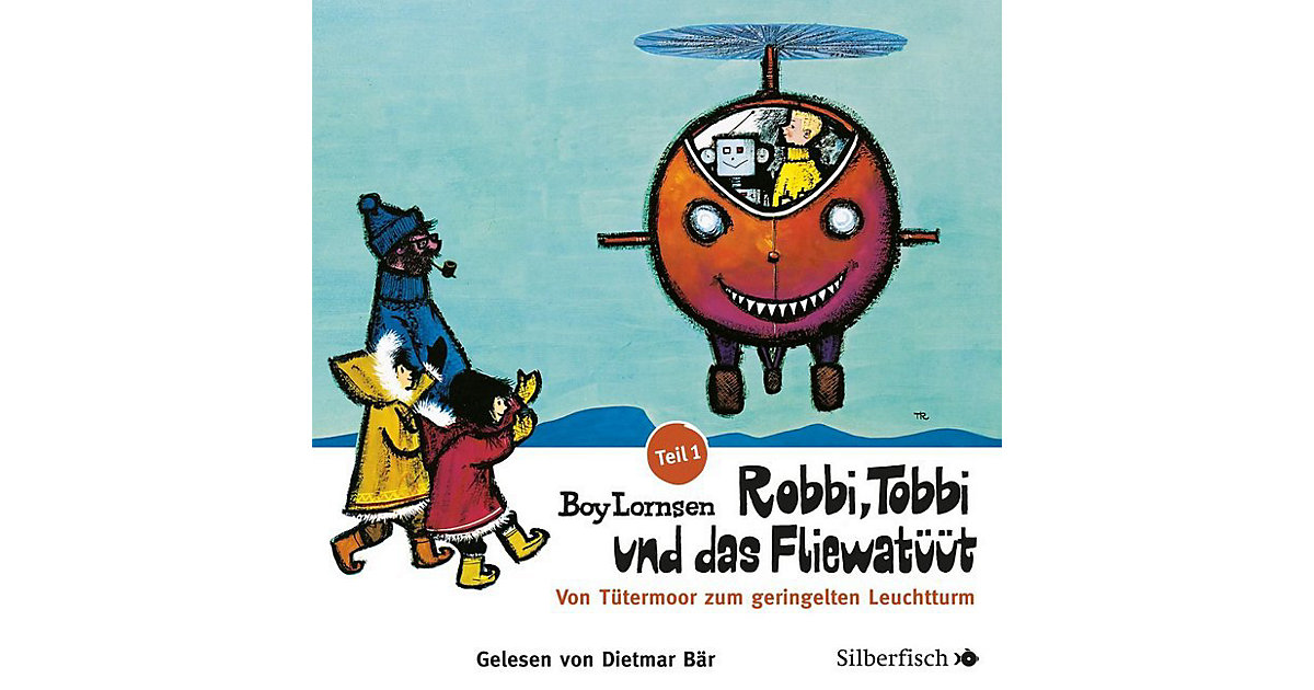 Robbi, Tobbi und das Fliewatüüt: Von Tütermoor zum geringelten Leuchtturm, 2 Audio-CDs Hörbuch