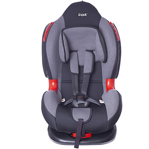 Автокресло Siger Кокон Isofix, 9-25 кг, серый от Siger
