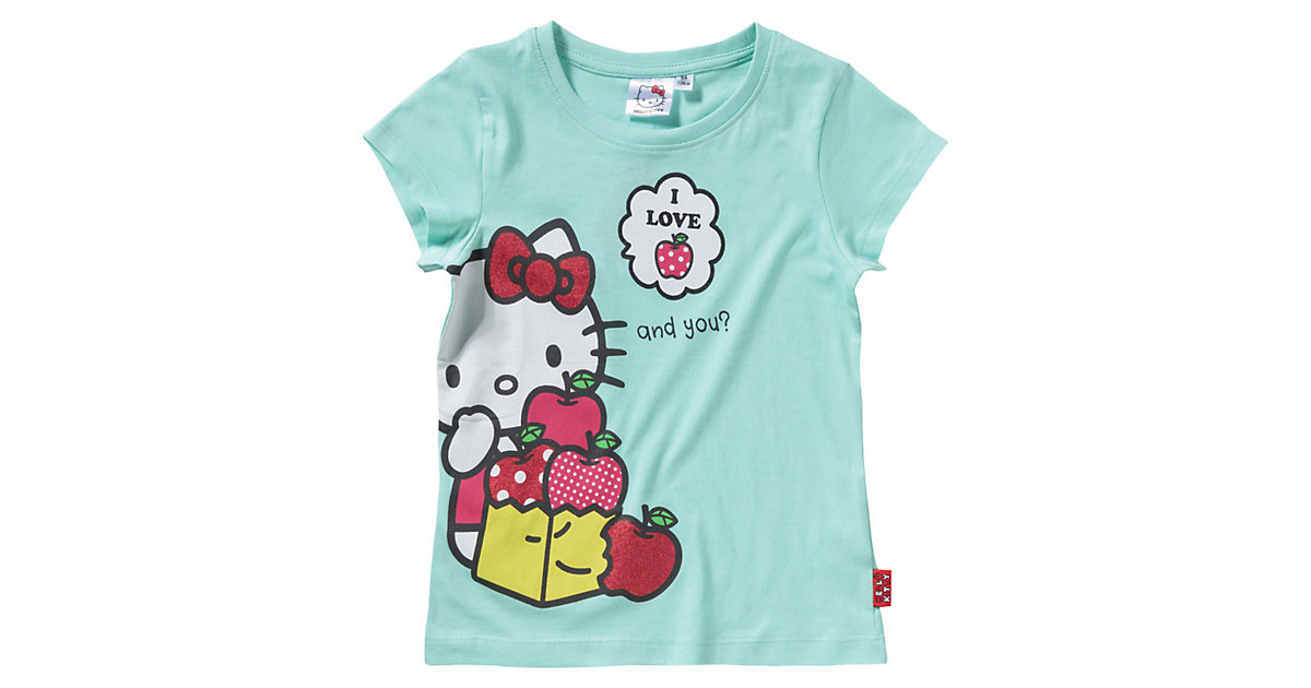 HELLO KITTY · HELLO KITTY T-Shirt Gr. 128 Mädchen Kinder HELLO KITTY · HELLO KITTY T-Shirt Gr. 128 Mädchen Kinder