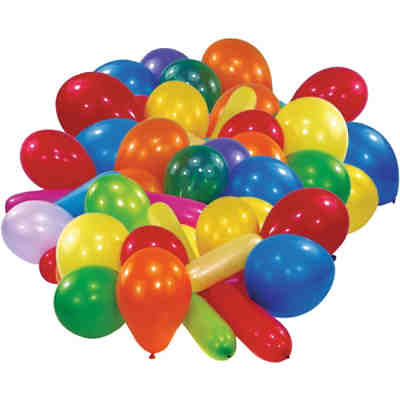 Ballons sortiert, 50 Stück