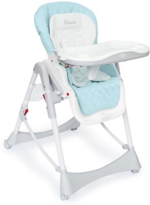 Стульчик для кормления William, Happy Baby, голубой