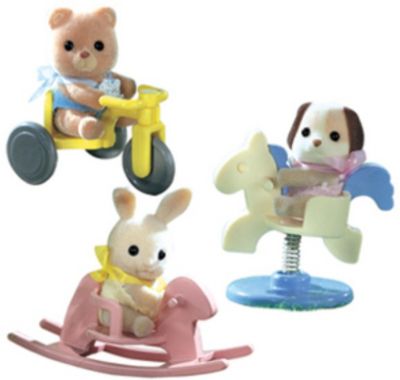 Набор #2 "Младенец в пластиковом сундучке", Sylvanian Families