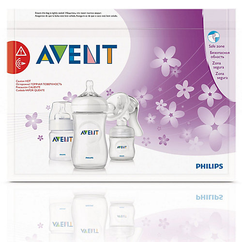 Пакеты для стерилизации в микроволновой печи , 5 шт., AVENT от PHILIPS AVENT