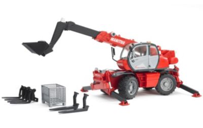 Bruder Baufahrzeuge Manitou Teleskopstapler MRT 2150 Modell Fahrzeug Spielzeug 