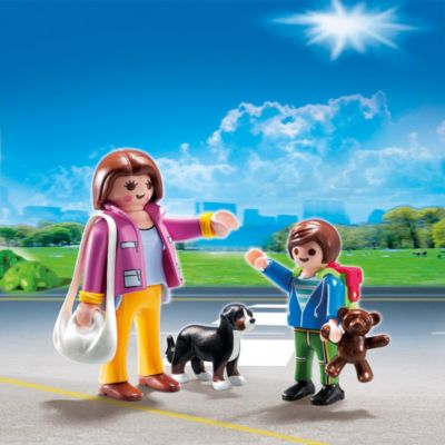 PLAYMOBIL® 5513 Duo Pack Mama mit Schulkind, PLAYMOBIL® | myToys