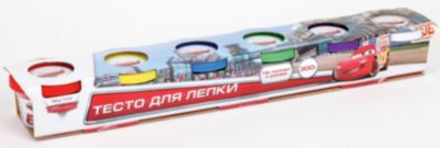 Тесто для лепки, Тачки, 6 цветов