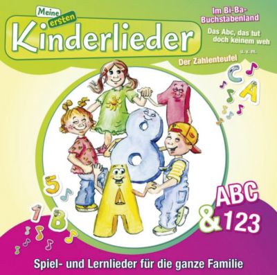 CD Kinderliederbande-Meine ersten Kinderlieder-ABC & Hörbuch