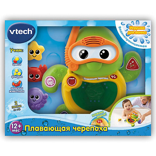 Игрушка для ванной "Черепаха", Vtech от Vtech