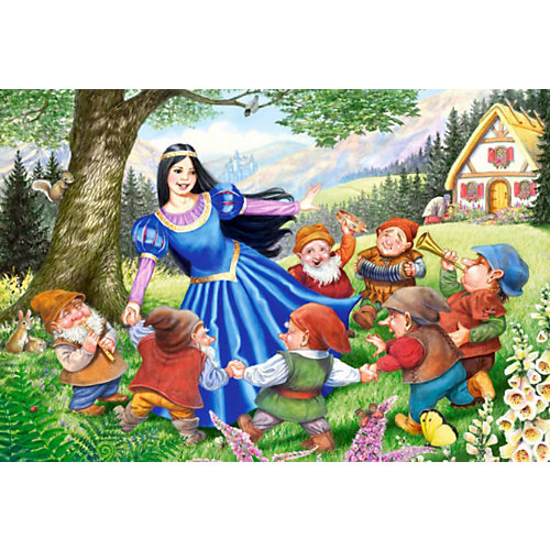 Пазлы Maxi "Белоснежка и 7 гномов", 40 деталей, Castorland от Castorland