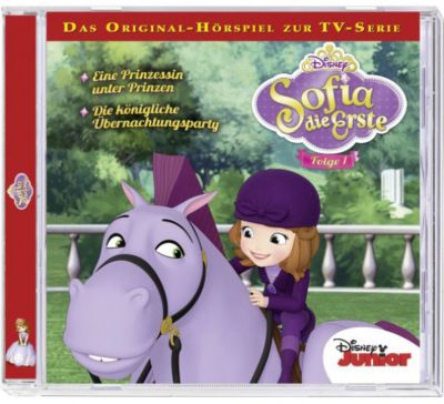 CD Sofia die Erste 01 - Eine Prinzessin unter Prinzen/Die knigliche bernachtungsparty Hrbuch