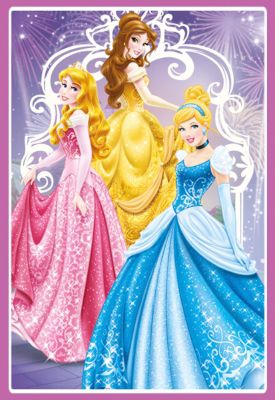 Полотенце "Принцессы на балу" 50*90, Disney Princess