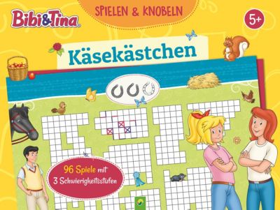 Image of Buch - Bibi & Tina Käsekästchen Spieleblock