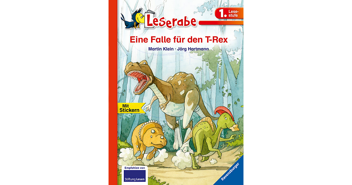Buch - Leserabe: Eine Falle den T-Rex Kinder