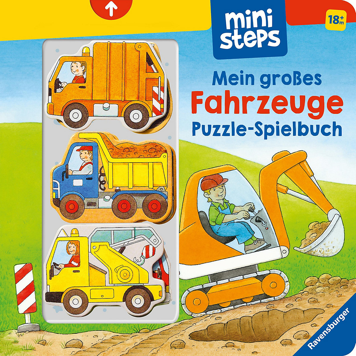 ministeps® Mein erstes Fahrzeuge Puzzle-Spielbuch