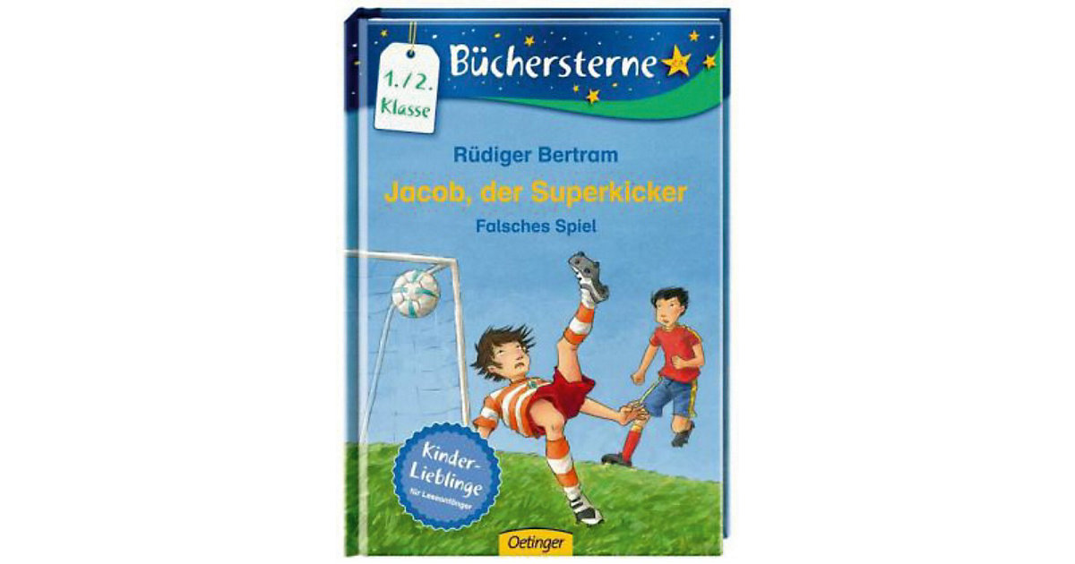 Buch - Büchersterne: Jacob, der Superkicker - Falsches Spiel, 1./2. Klasse