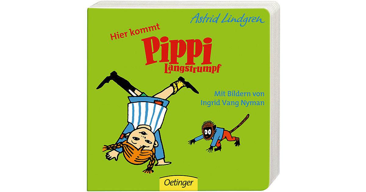 Buch - Hier kommt Pippi Langstrumpf