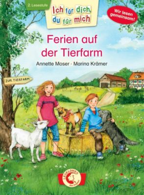 Buch - Ich dich, du mich: Ferien auf der Tierfarm, 2. Lesestufe Kinder