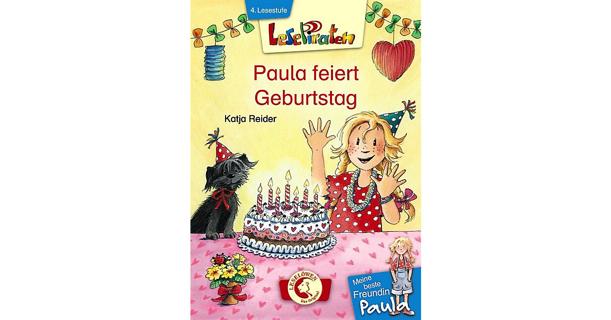 Buch - Lesepiraten: Paula feiert Geburtstag, 4. Lesestufe