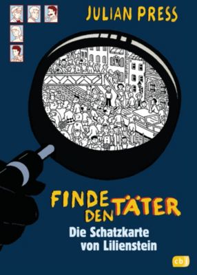 Buch - Finde den Tter: Die Schatzkarte von Lilienstein