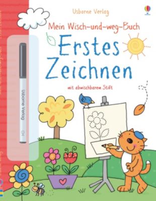 Buch - Mein Wisch-und-weg-Buch: Erstes Zeichnen